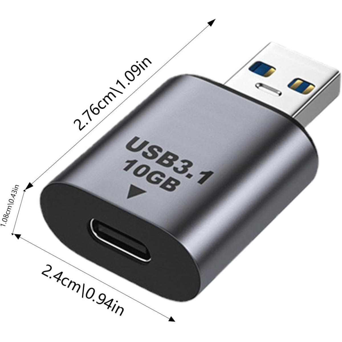 HAING HI-U100-UTC USB AM to Type-C Adapter HAING HI-U100-UTC USB AM to Type-C Adapter